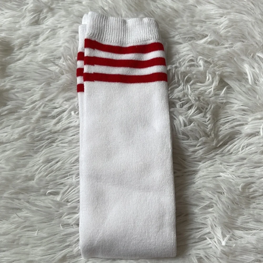 Over the knee cotton blend socks